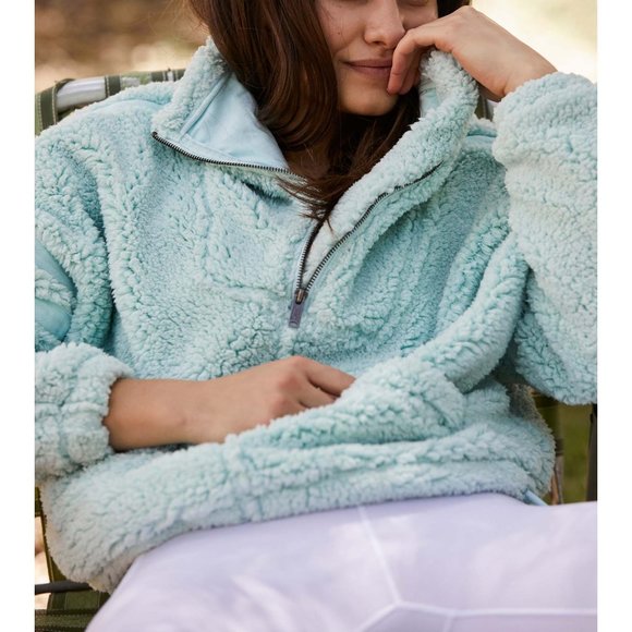 🎉LAST CHANCE🎉 NWT FP Movement Nantucket Fleece / Iced Aqua - Picture 7 of 9